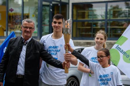 FOTO  Slovenske olimpijske sanje ponesli širom naše občine 83